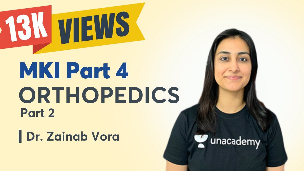 MKI Part 4 - Must Know Images with Dr. Zainab Vora | Orthopedics