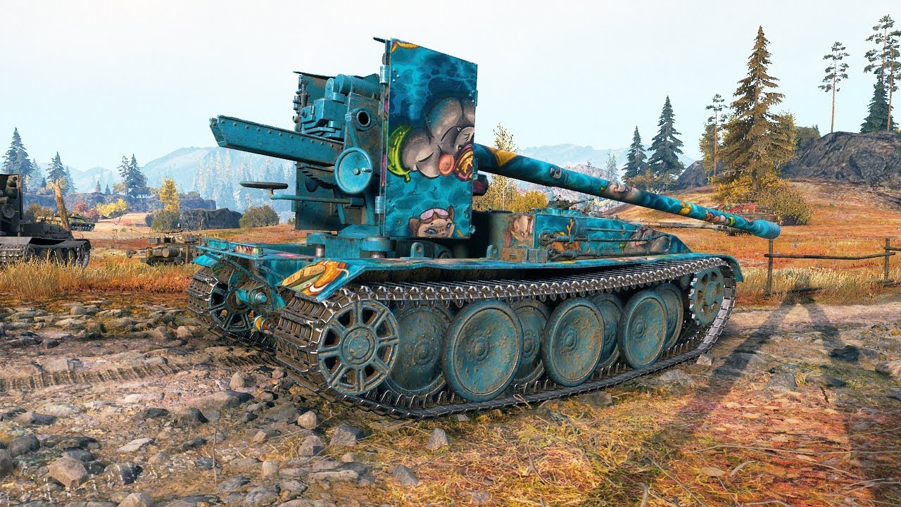 Grille 15 - Он был очень нервным игроком - WoT