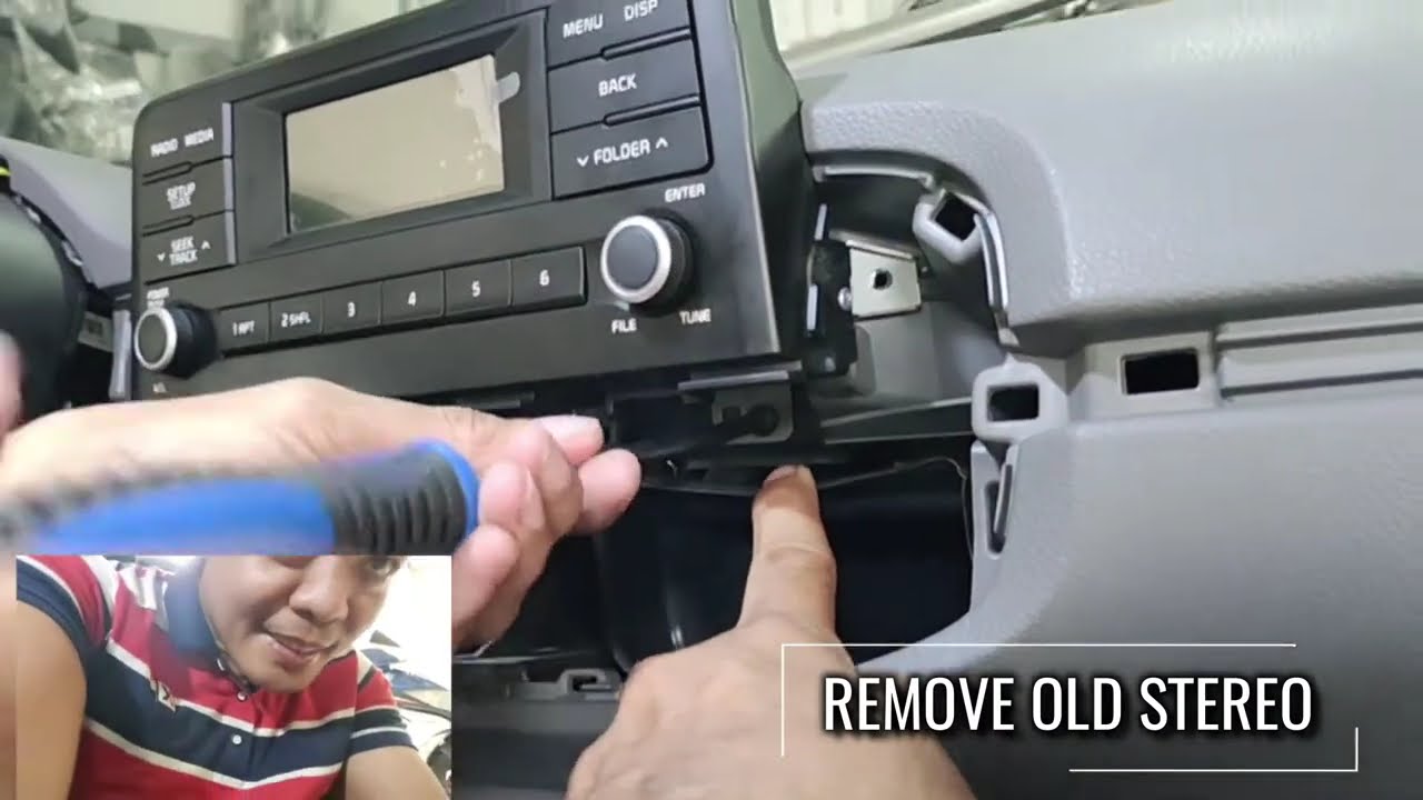 Installed Android Head Unit for KIA PICANTO 2018