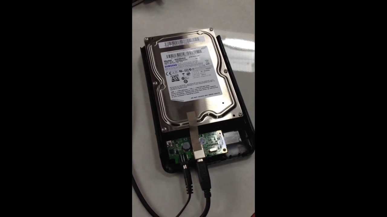 How to fix a dropped, broken hard drive that still has power but won't recognise when plugged in.