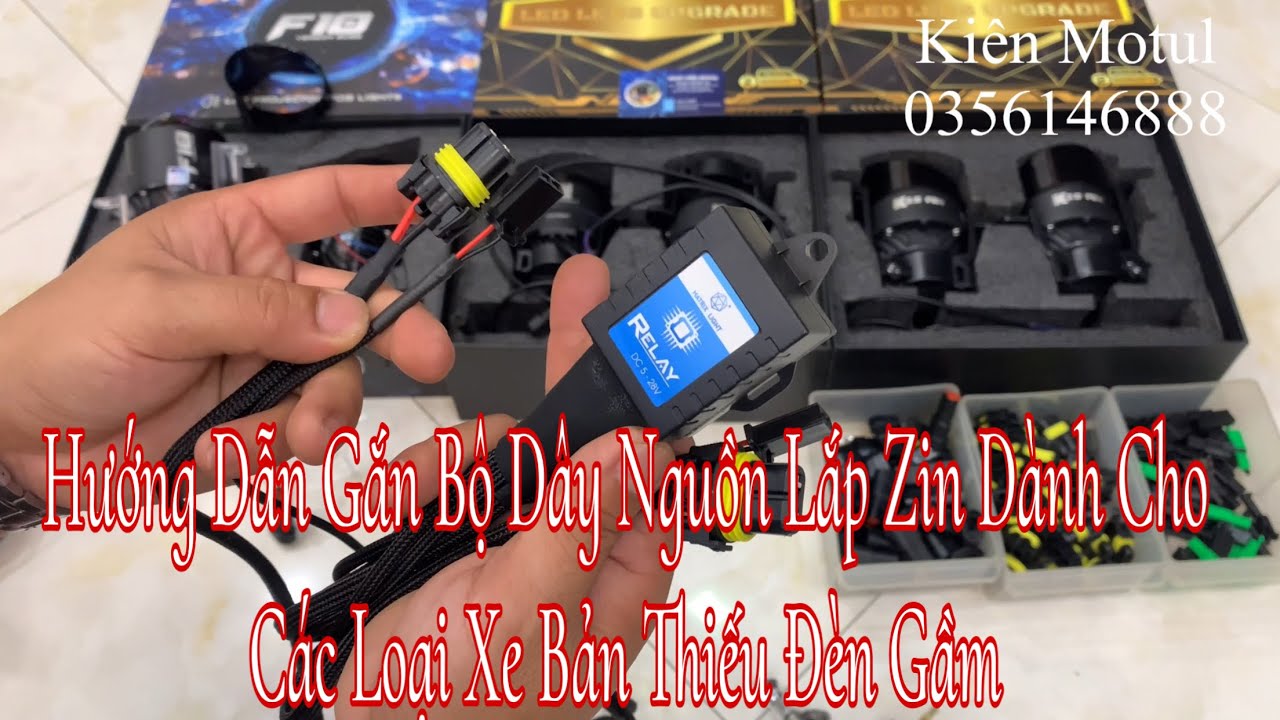 Hướng Dẫn Chi Tiết Cách Gắn Bộ Dây Nguồn Độ Bi Gầm Cho Xe Bản Thiếu - Cách Lựa Chọn Bi Phù Hợp Xe