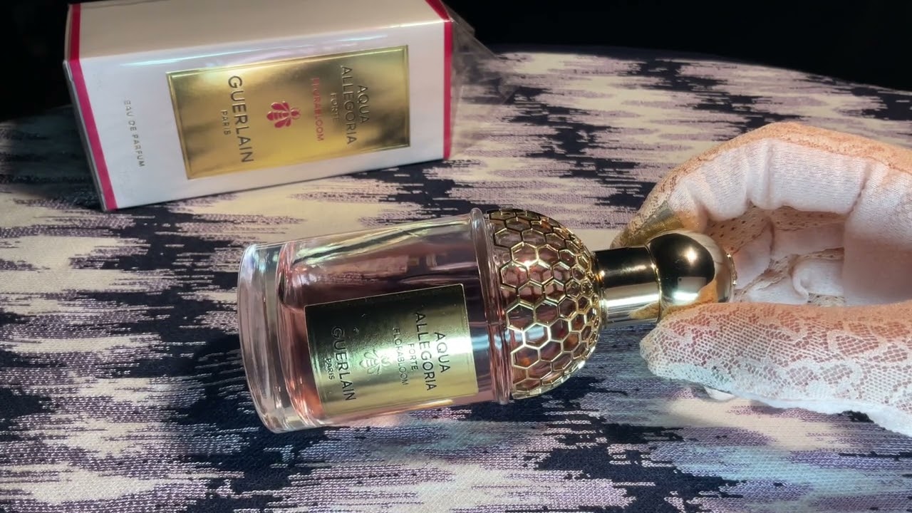 NEW FLORABLOOM FORTE GUERLAIN AQUA ALLEGORIA - fragrance review from my perfume collection