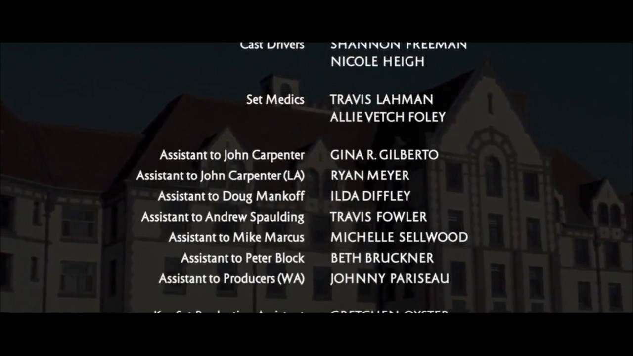 The Ward - Ending Credits  [HD]