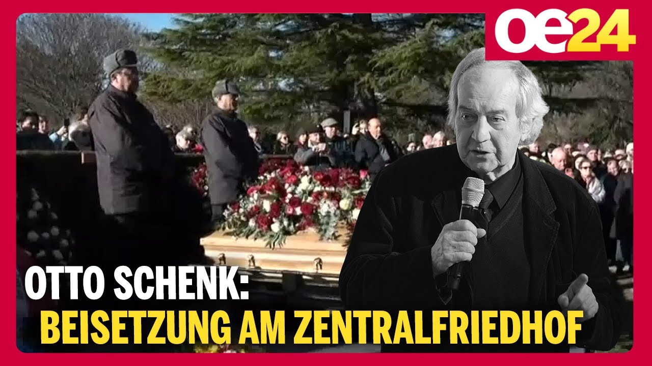 Otto Schenk: Beisetzung am Zentralfriedhof