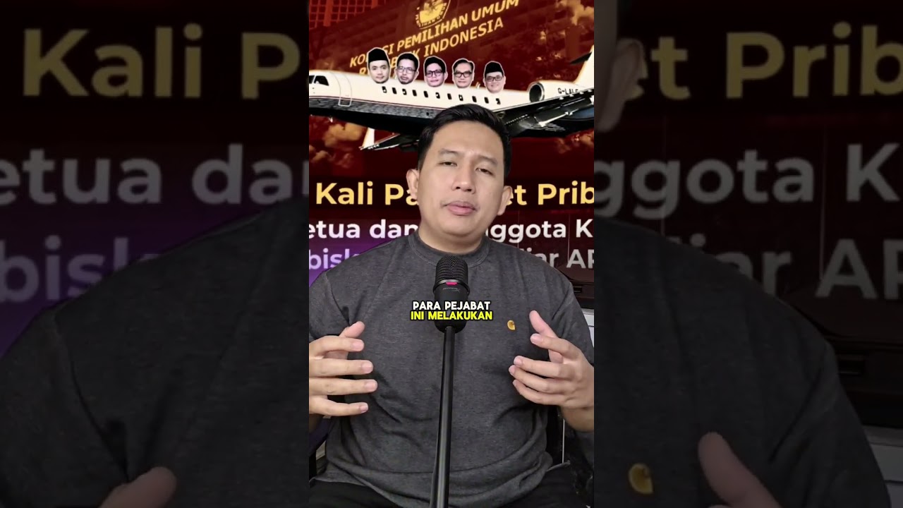 Ketua KPU Naik Private Jet Pakai Uang Rakyat 98 Miliar Selama 1 Tahun Penuh