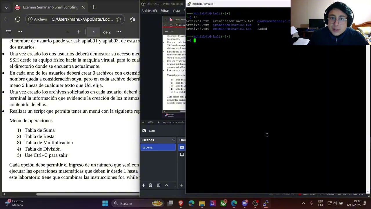 Seminario shell y scripting