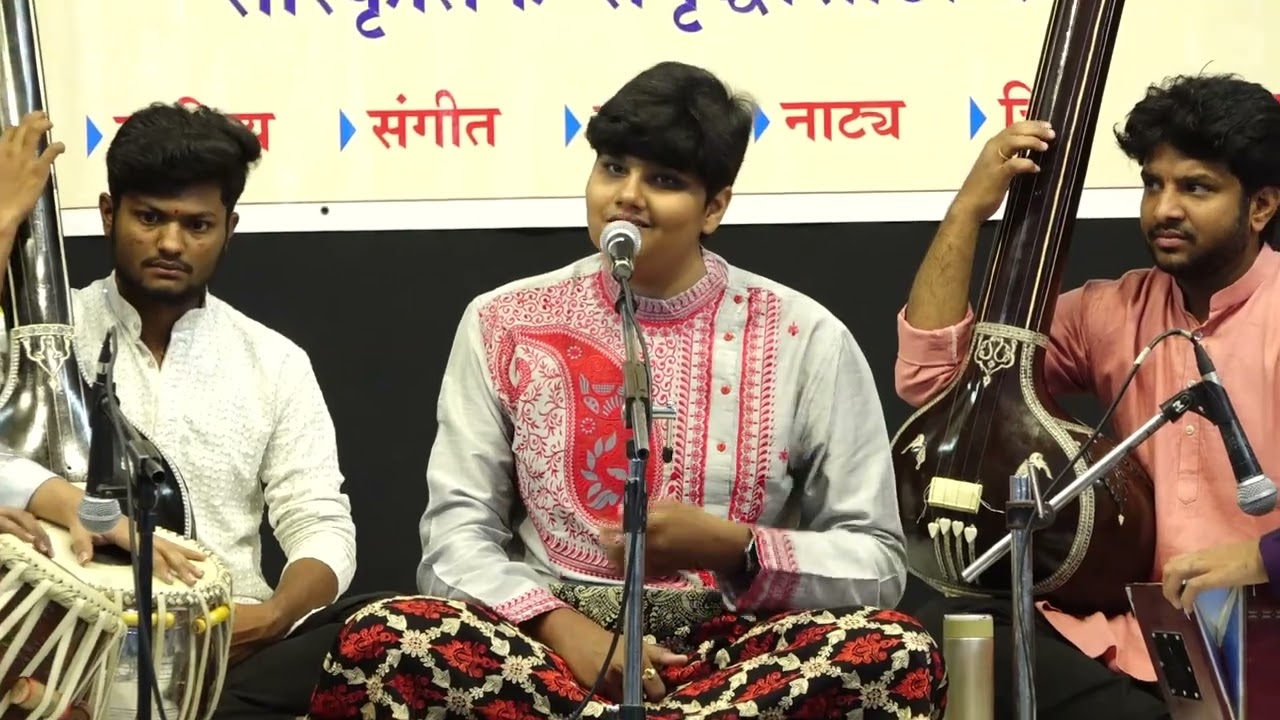 Raga Puriya Dhanashree| Natyageet| Bhajan| Shri. Aadinath Vaidya. 