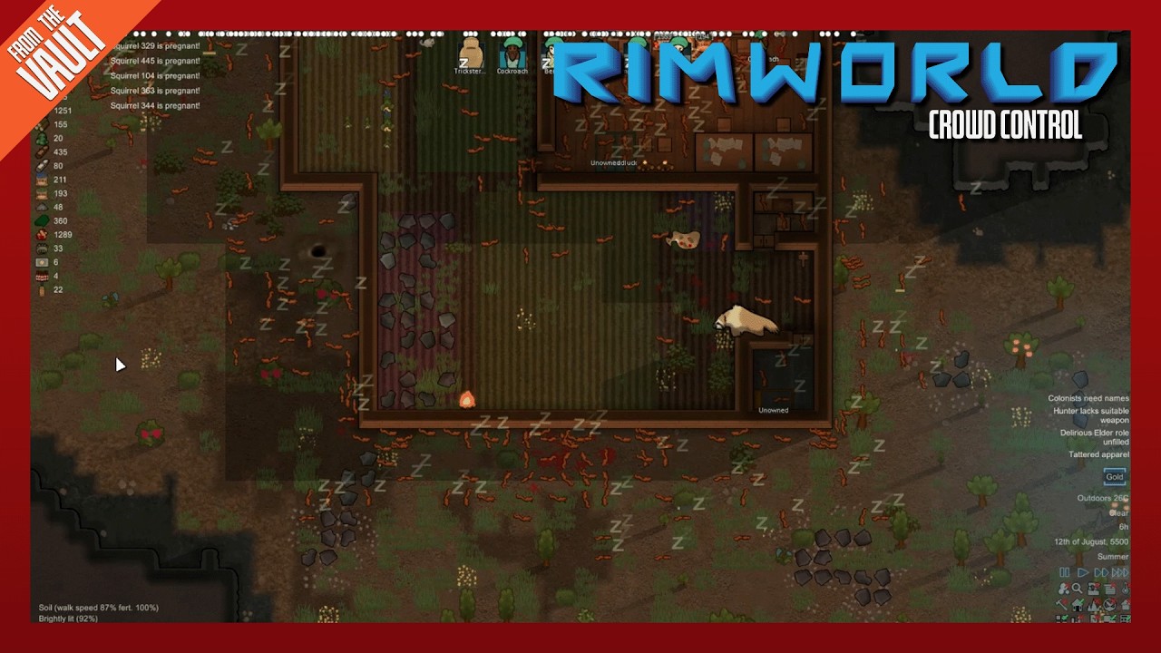 From The Vault: RimWorld Crowd Control