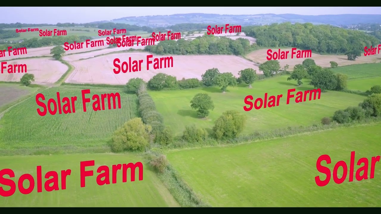 Craig Y Perthi Solar Power Station at Bishton
