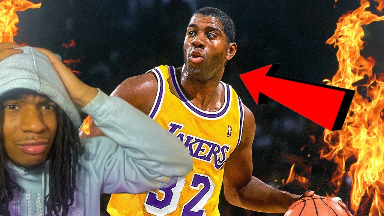 Reacting to MAGIC JOHNSON Highlights! The POINT GOD!