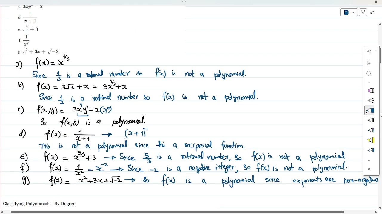 Polynomial functions and graphs | Lesson1.