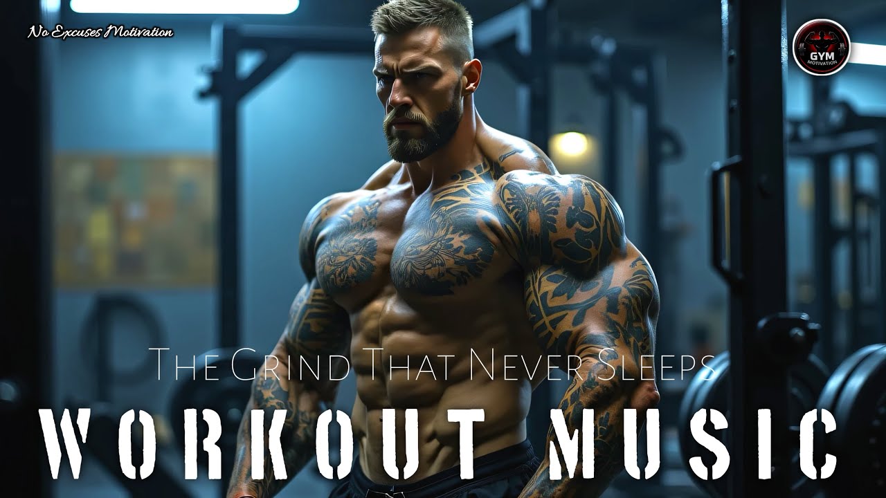 🔥 Trap & Rap Hip-Hop Gym Motivation Mix 💪Hard Workout Music for Training 👊No Excuses Motivation 0105