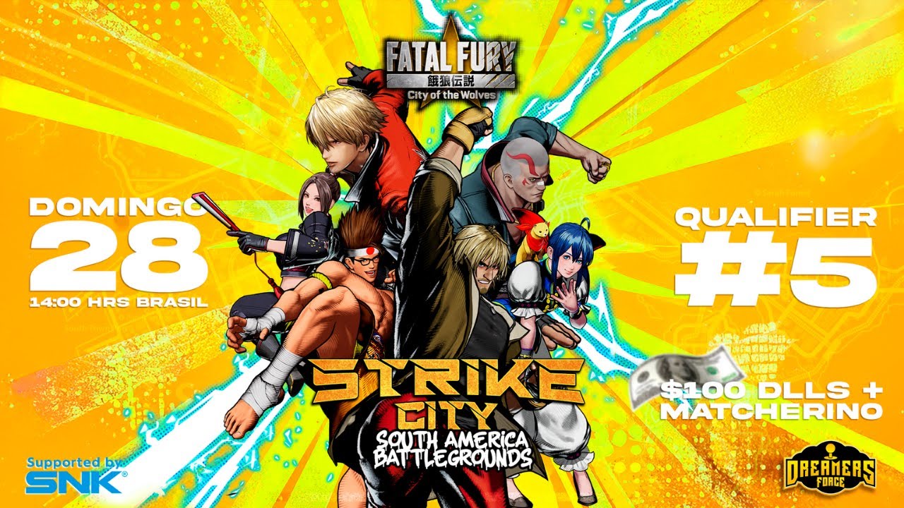 #FFCotW STRIKE CITY SA tournament 🐺  Qualifier 4 SNK Supported $100  (Brazil,Argentina,Chile,Peru)