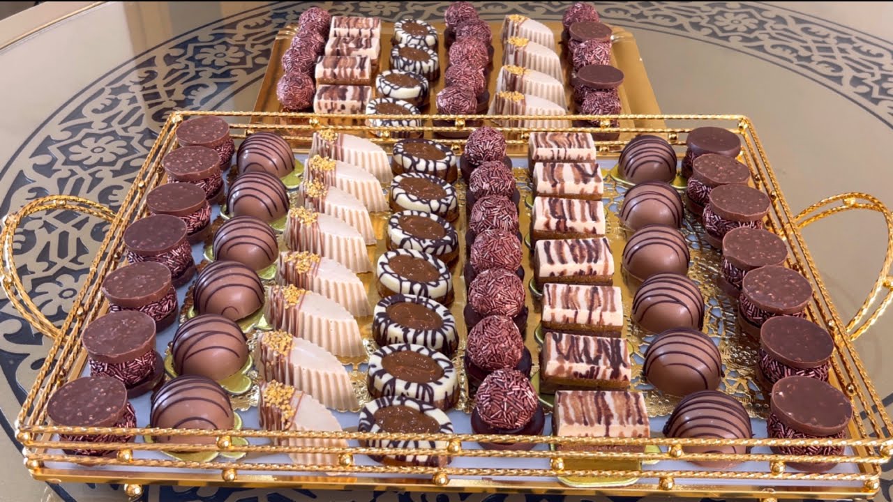 حلويات العيد 2022🍪أرخص وأسهل تشكيلة حلويات بدون فرن👌🏻سريعة واقتصادية وراقية