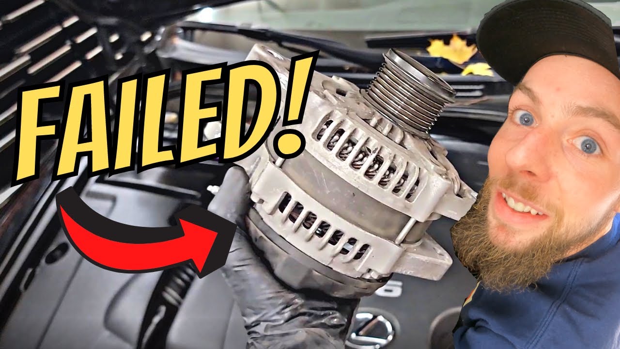 Lexus IS250 Alternator Replacement Step By Step | DIY