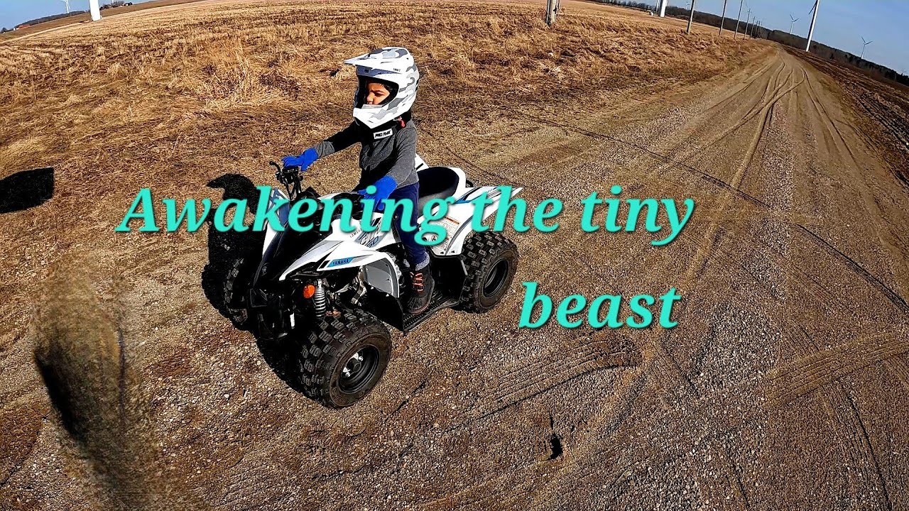 YAMAHA YFZ 50/RAPTOR 50 COLD START( CHECKS BEFORE STARTUP)