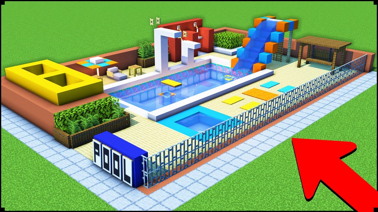 How To Build a Public Swimming Pool  | City Tutorial