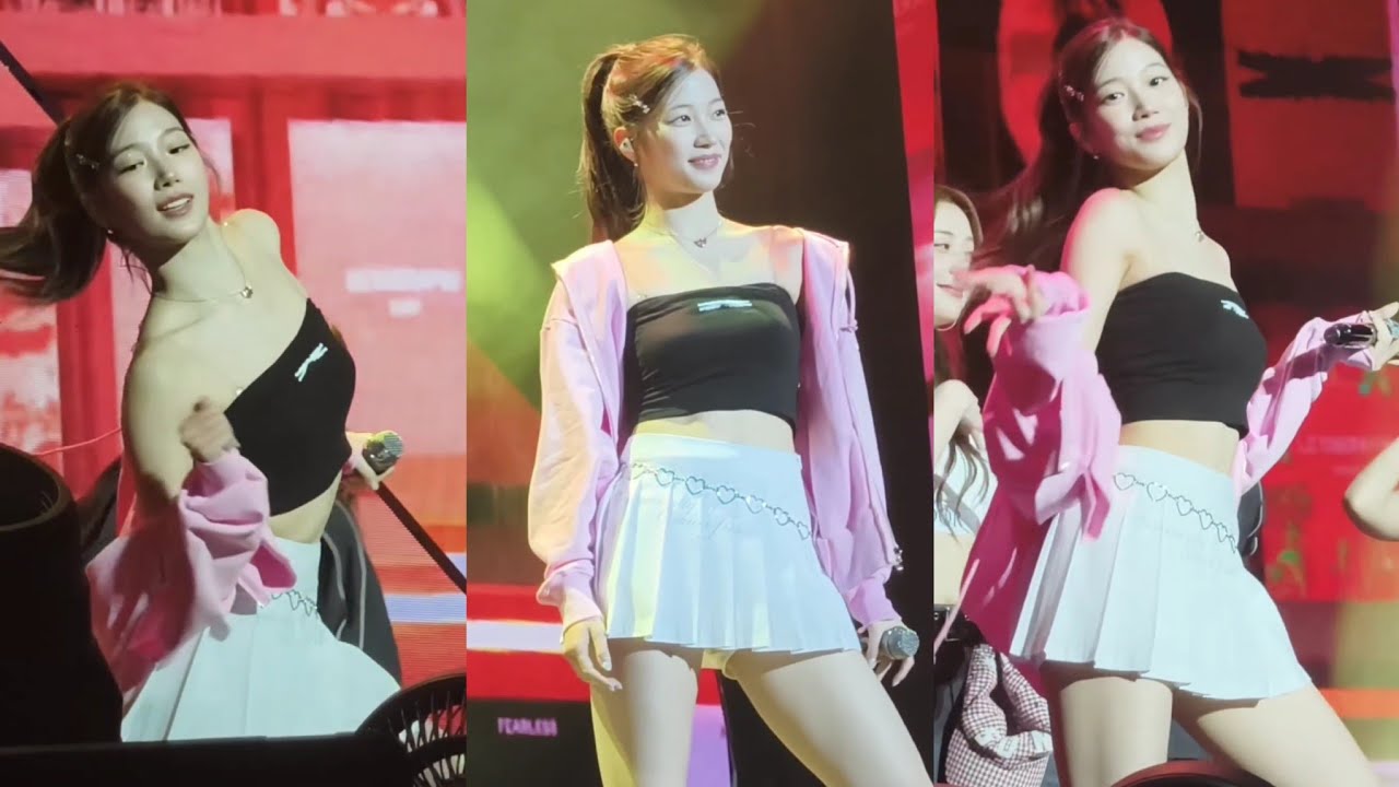 250802 르세라핌 카즈하 직캠 'Different' (LE SSERAFIM Kazuha FanCam) @EASY CRAZY HOT in MANILA