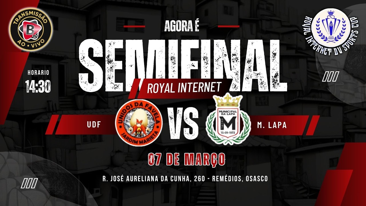 COPA  ROYAL INTERNET DVSPORTS CUP  -  SEMIFINAL  -  UDF   X   M. LAPA