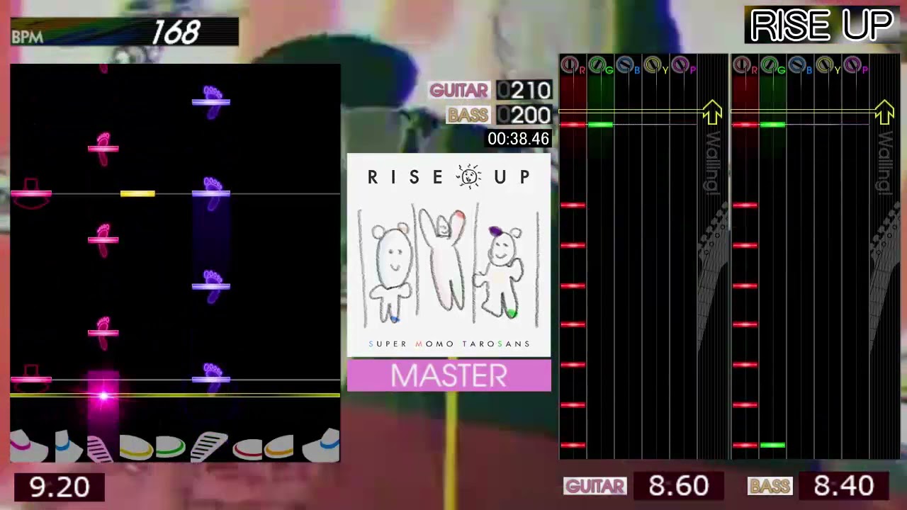 GITADORA / RISE UP - MASTER (GITADORA HIGH-VOLTAGE)
