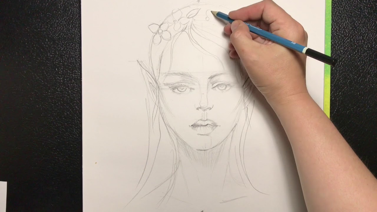 Draw a Fairy Portrait