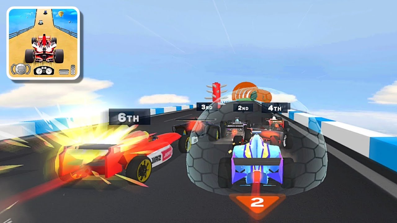 Formula Racing: Car Games Levels 479-486 In Landscape Mode