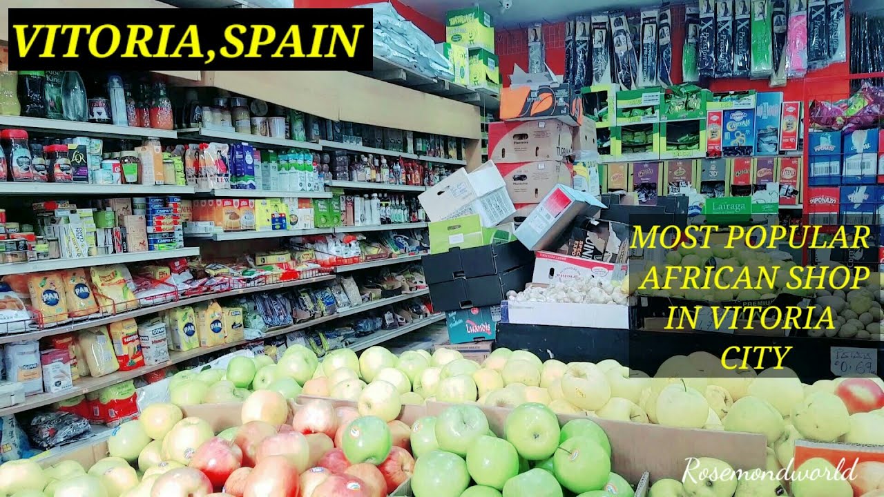 THE MOST POPULAR AFRICAN MARKET IN VITORIA GASTEIZ