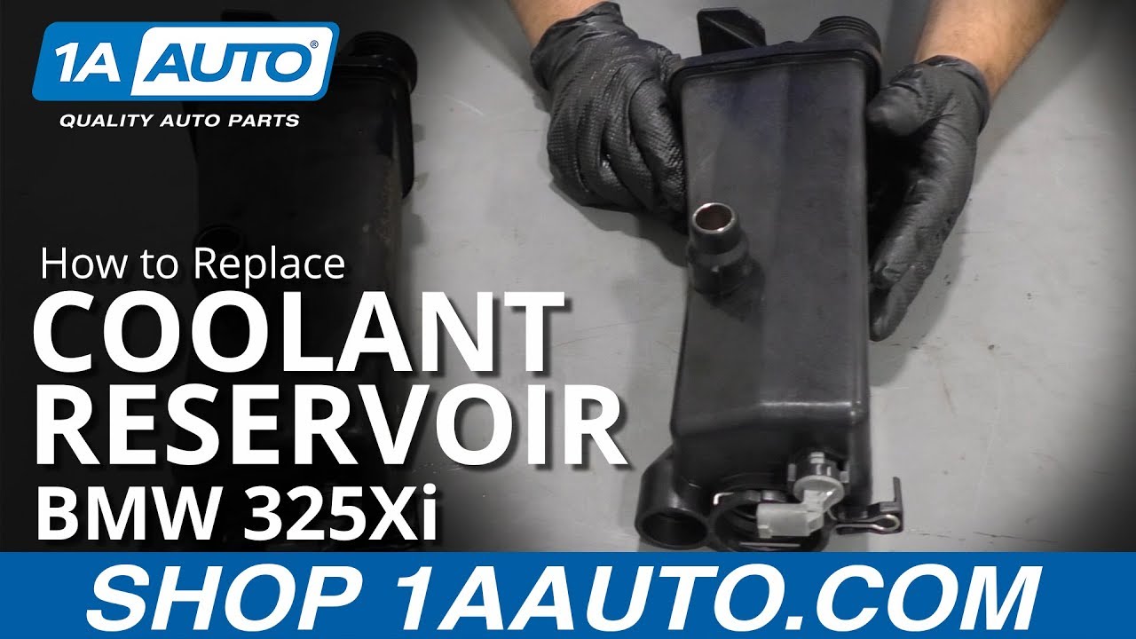 How to Replace Coolant Reservoir 01-05 BMW 325Xi