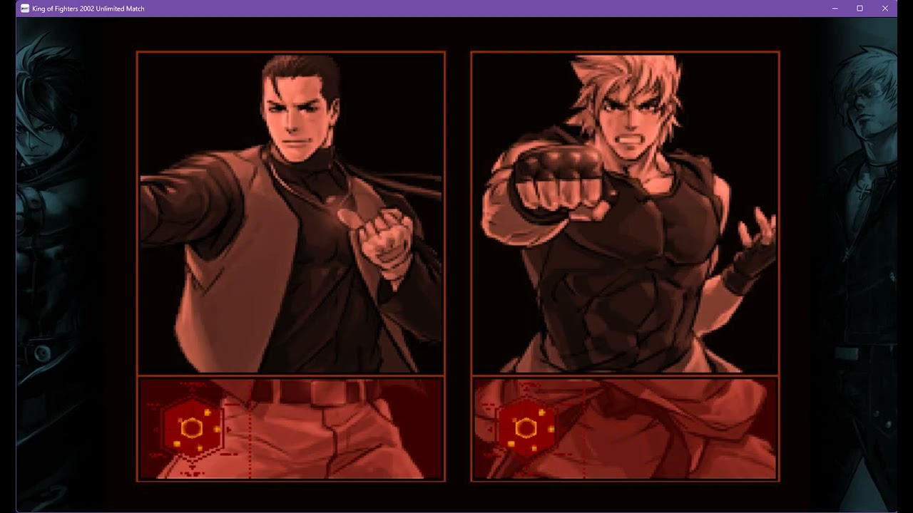 KOF 2002 UM - Art of Fighting team gameplay