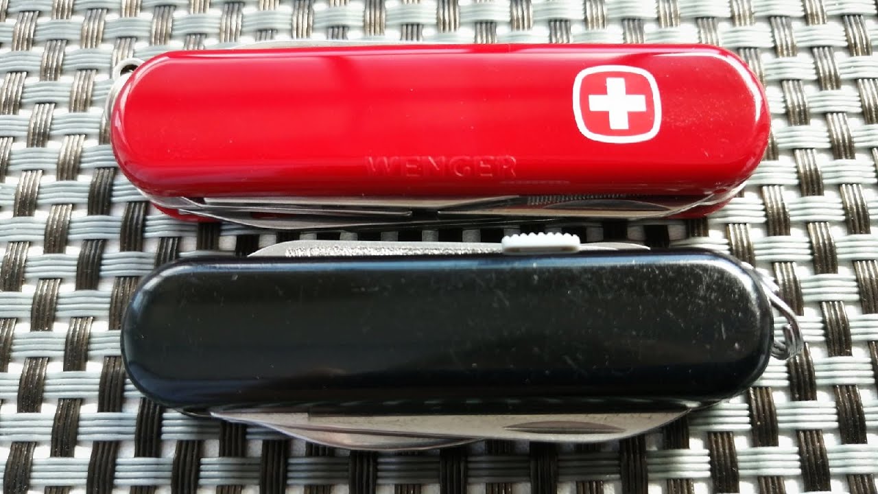 Выбираем городской швейцарский нож  Victorinox VS Wenger