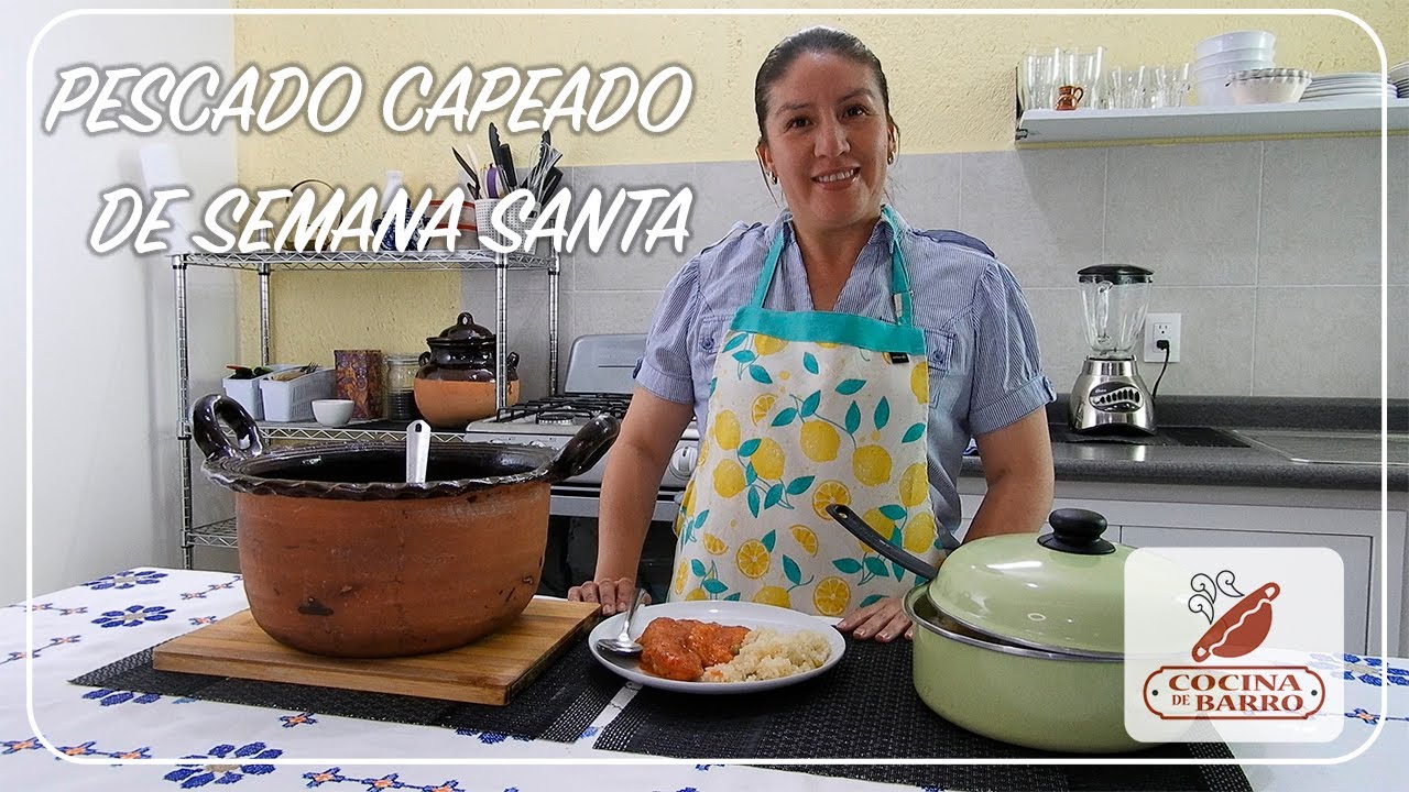 Pescado Seco Capeado de Semana Santa, riquísimo. LA COCINA DE BARRO.