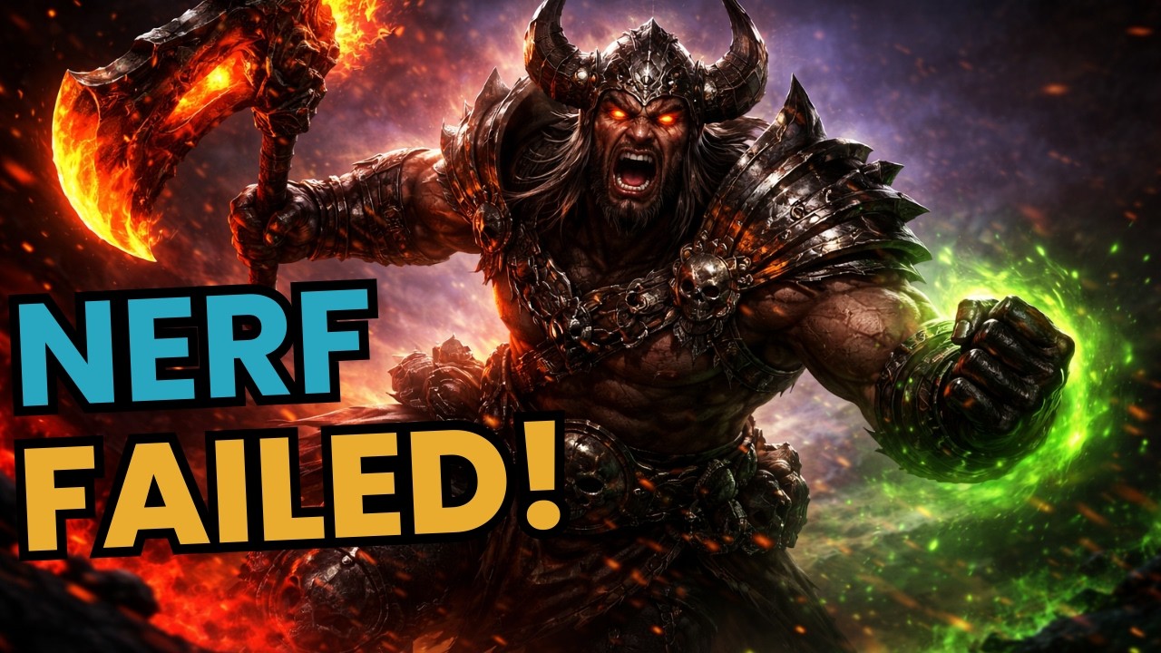 Diablo Immortal &ndash; Варвар после нерфа ПО-ПРЕЖНЕМУ доминирует в PvP
