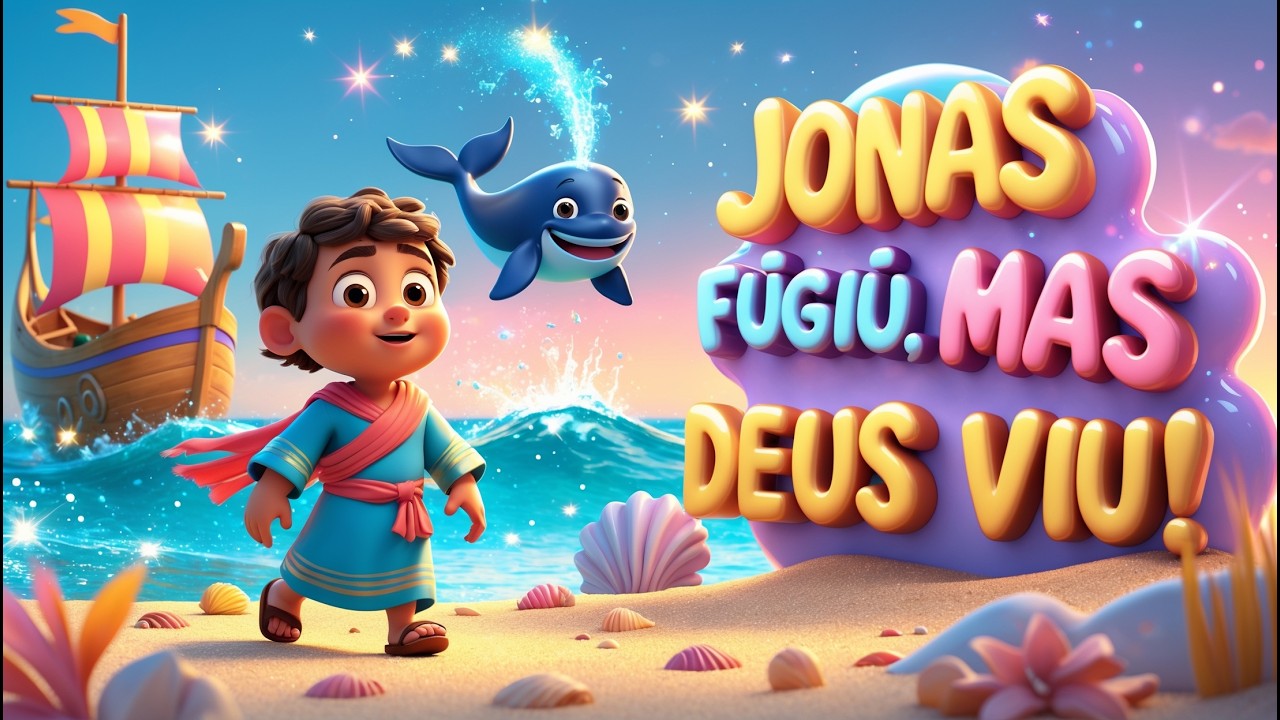Jonas Fugiu, Mas Deus Viu – Histórias de Jesus | Música Infantil Cristã