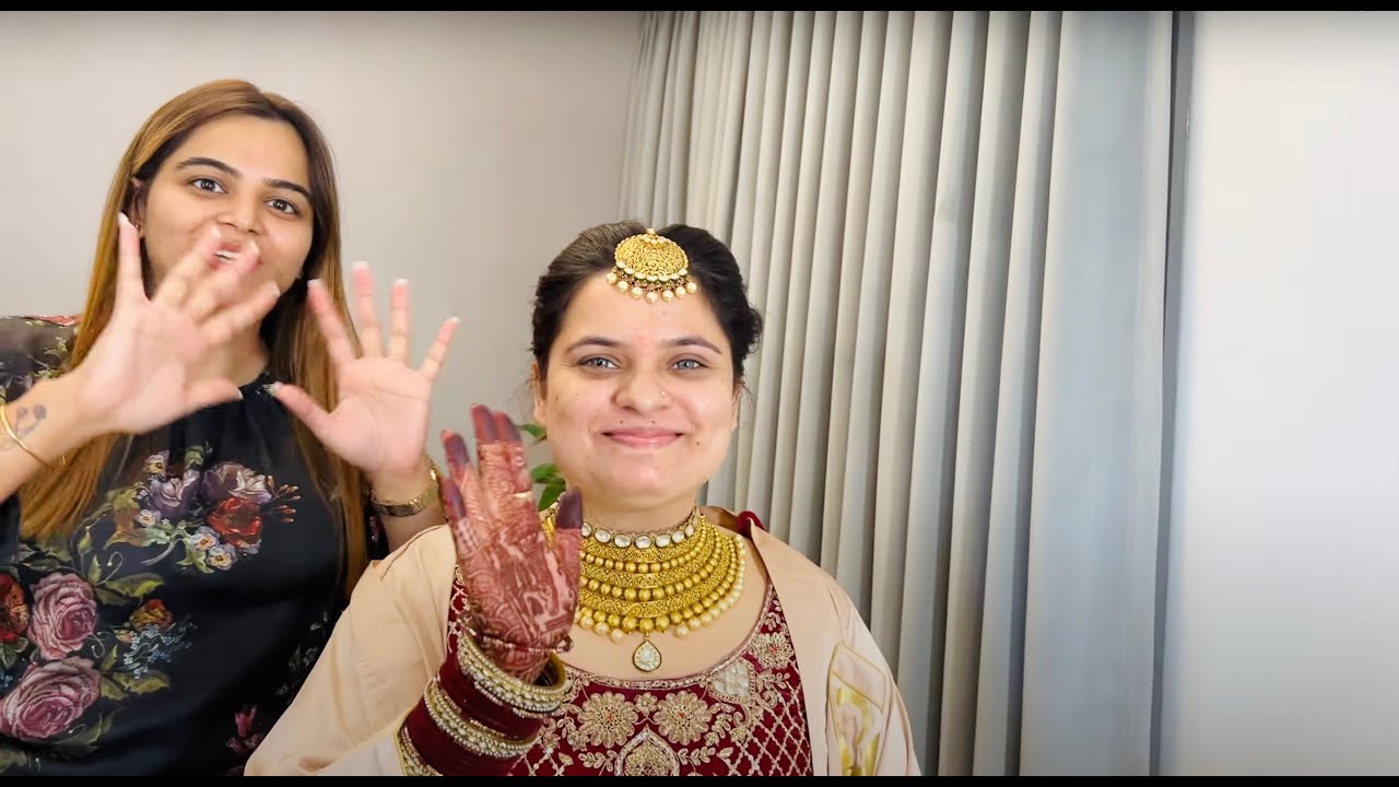 UNCUT GLOSSY BRIDAL makeup by @Sakshi Gupta Makeup Studio & Academy in simple steps