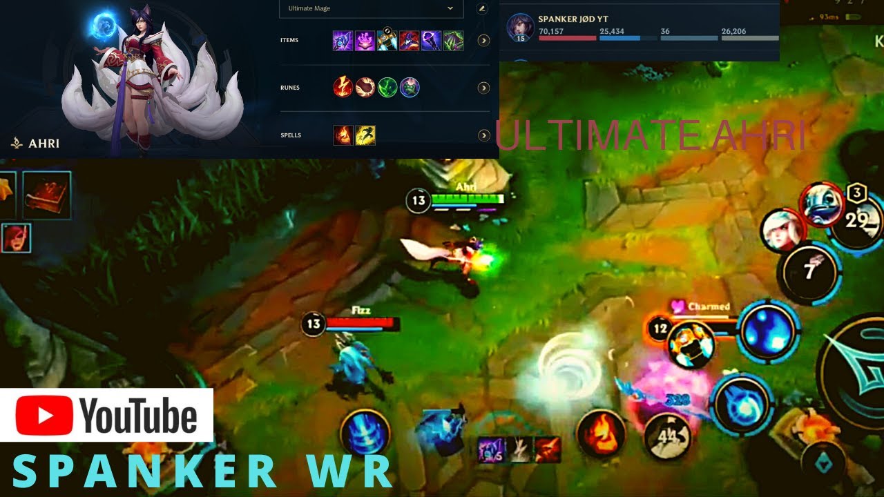 ONE SHOT COMBO AHRI |WILDRIFT #leagueoflegends #viral #highlights #share #trending #live #subscribe