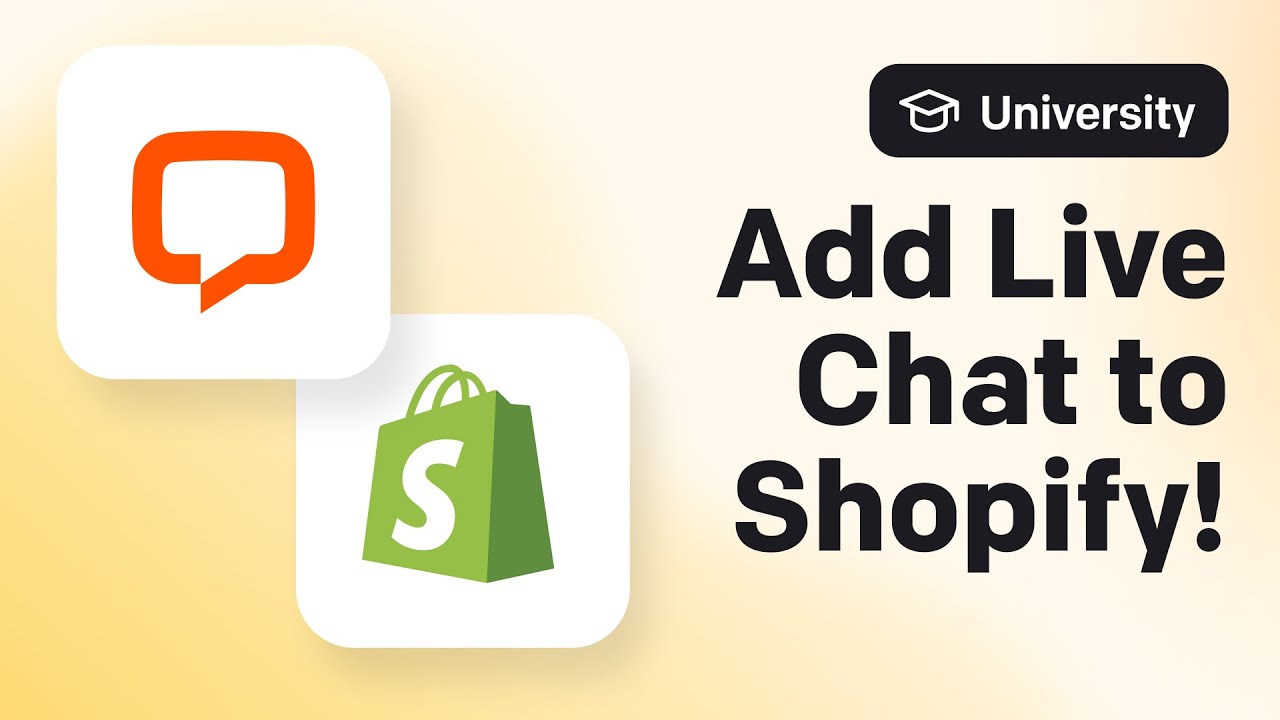 Как добавить LiveChat в свой магазин Shopify: пошаговое руководство | LiveChat University