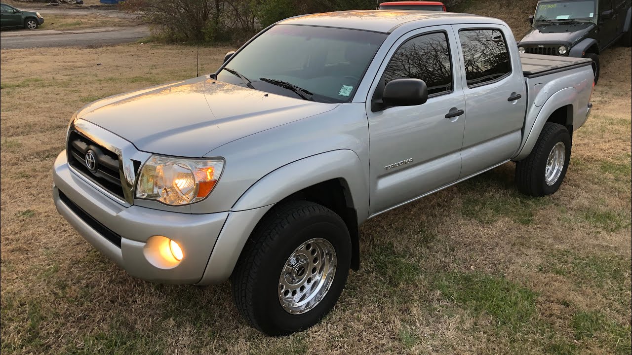 Test Drive 2005 Toyota Tacoma SR5 Crew Cab SOLD $14,900 Maple Motors #62C