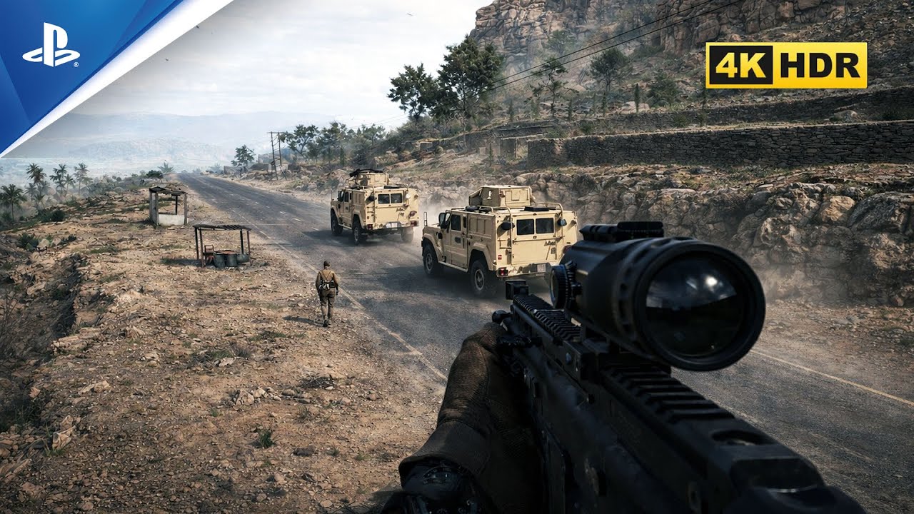 (PS5) Saving Officer Woman from terrorists | Ultra Realistic Gameplay [4K60FPS] Call of Duty