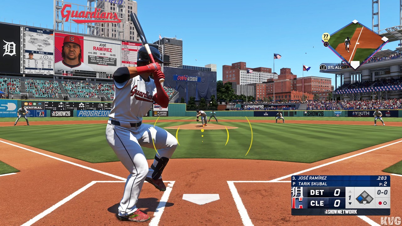 MLB The Show 26 - Detroit Tigers vs Cleveland Guardians - Gameplay (PS5 UHD) [4K60FPS]