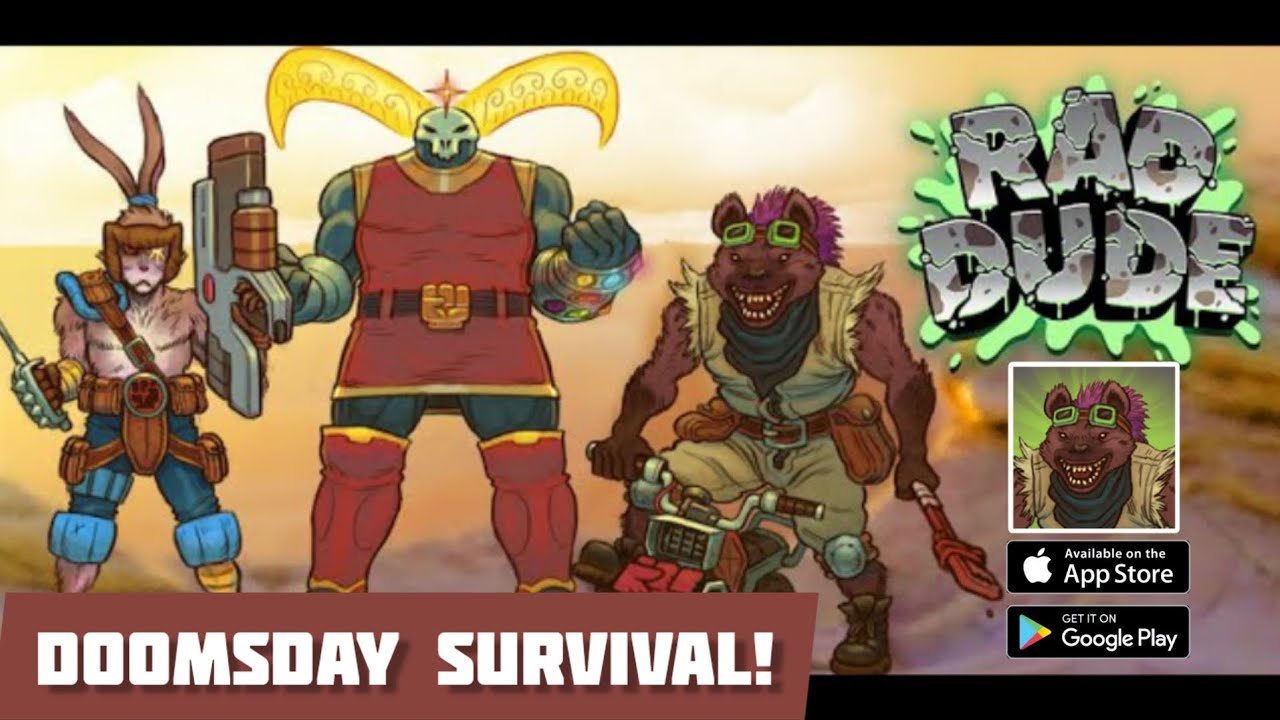 Rad Dude Gameplay Walkthrough SURVIVAL APOCALYPTIC WORLD (Android, iOS)