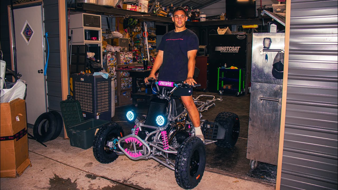 Completely restoring abandoned 1992 Yamaha Banshee… Starting from Scratch