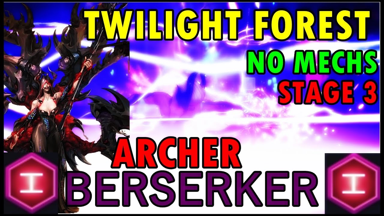 [BLADE & SOUL] Twilight Forest:3rd Spec Archer 13 Bill Burst⚡FULL Berserker/38k Debuff - NO mechs