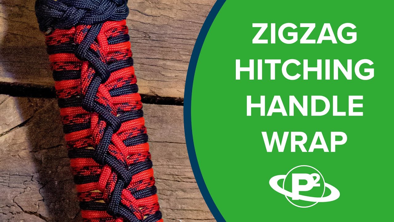 Zigzag Hitching Handle Wrap Tutorial