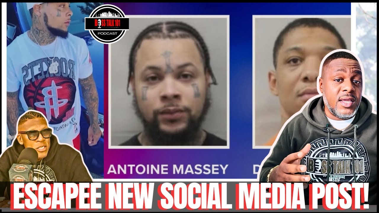 Jail Escapee Antoine Massey New Social Media Post Has POLICE UPSET!