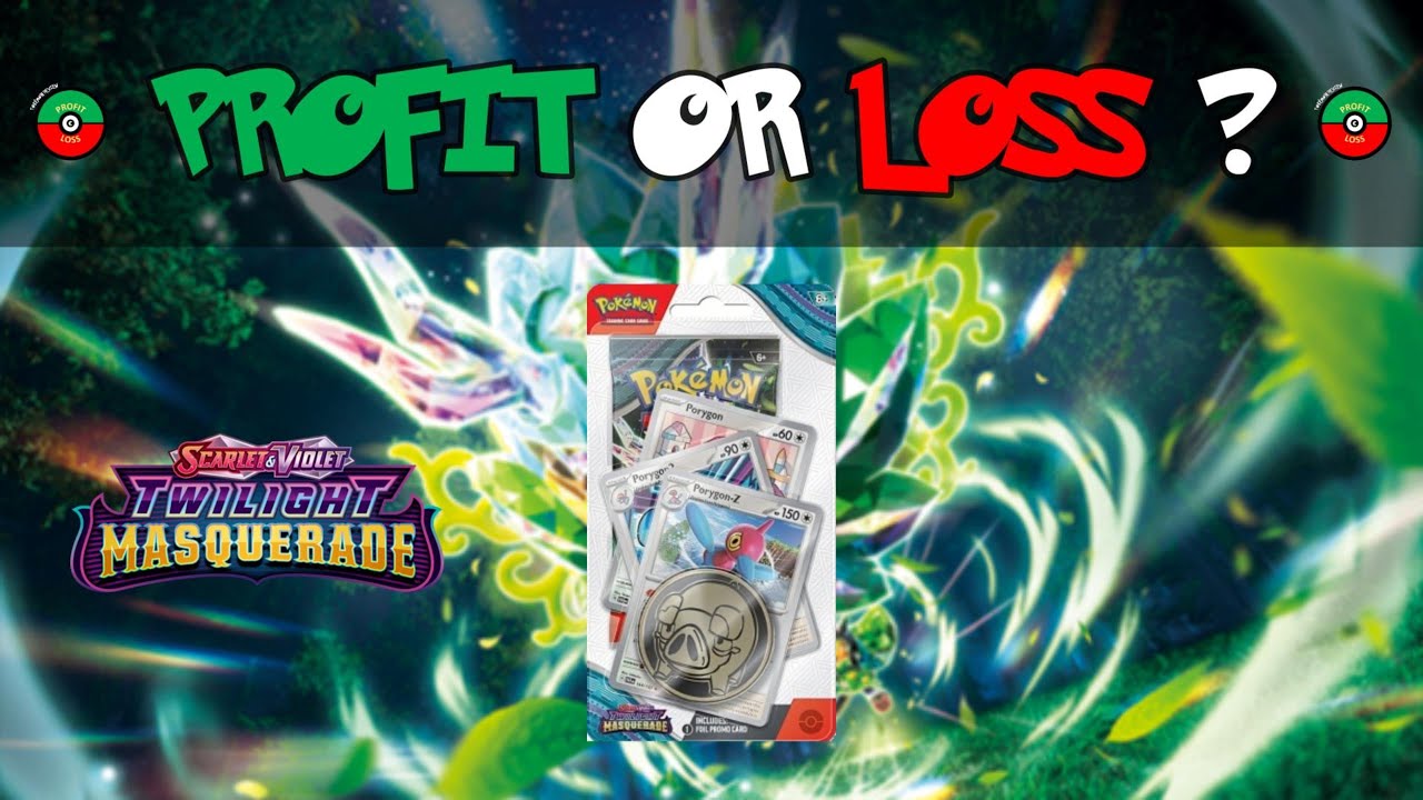 PROFIT OR LOSS? TWILIGHT MASQUERADE &bull; PORYGON-Z &bull; PREMIUM CHECKLANE BLISTER