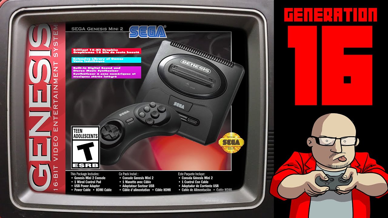 Sega Genesis Mini 2 — все игры в рейтинге! — Generation 16, эпизод №127