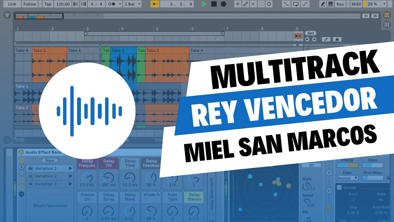 MultiTrack - Rey Vencedor/ Fiesta/ Viene Ya (En Vivo) MSM
