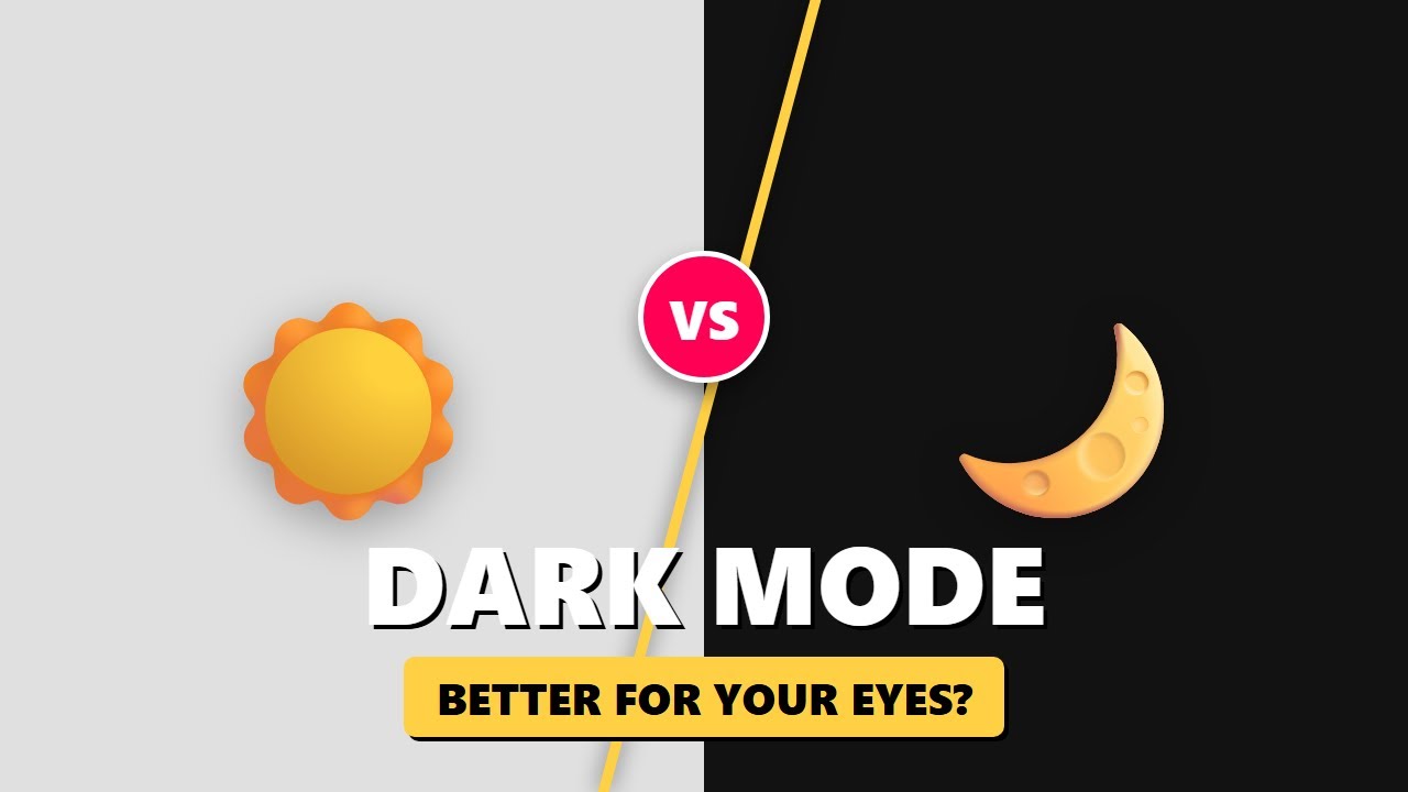 Why Is Dark Mode Easier on Eyes? 🌙 (Science Explained)