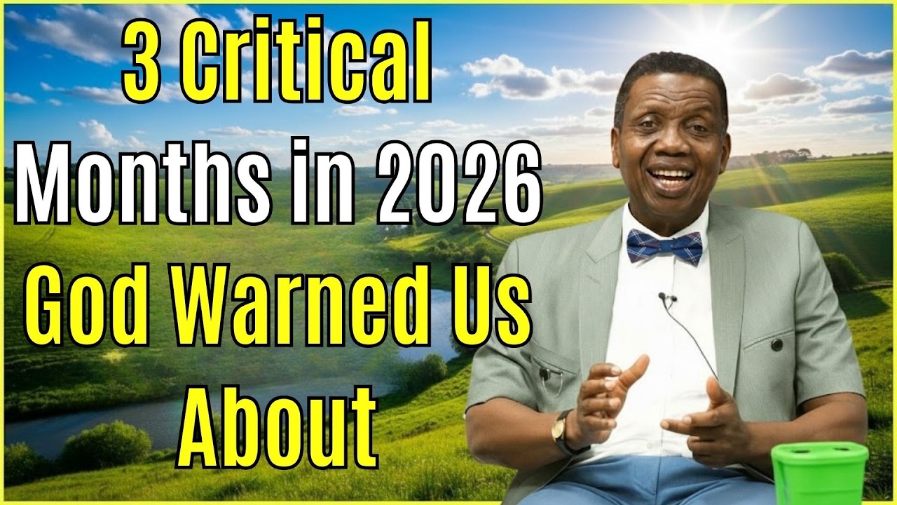PASTOR E.A. ADEBOYE SERMON | 3 Critical Months in 2026 God Warned Us About