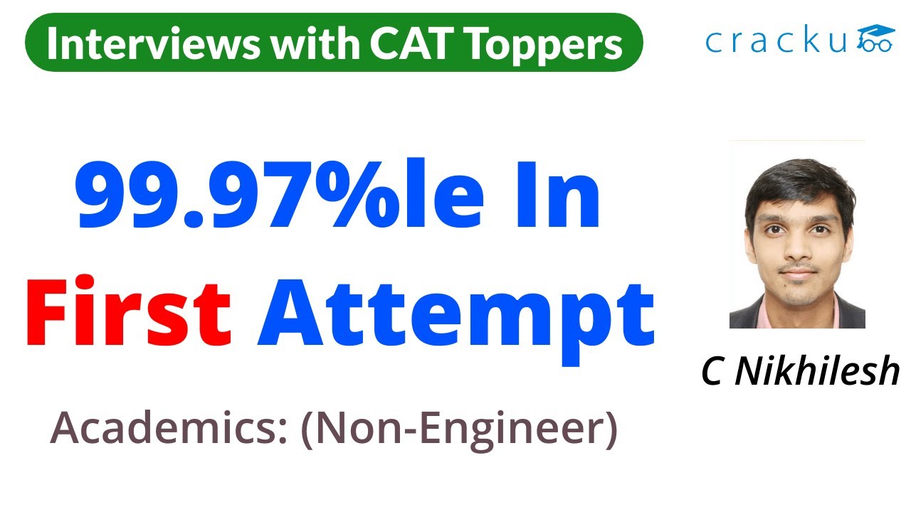 99.97%le in CAT First Attempt | Non-Engineer | CAT Success Stories
